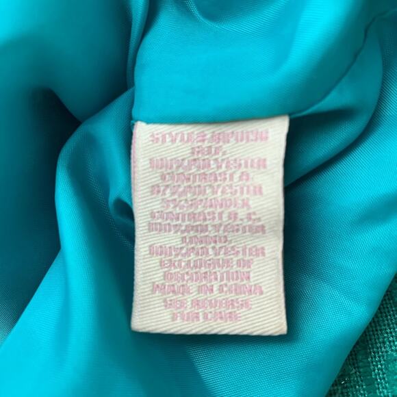 Anthropologie Shorts Champagne & Strawberry Patchwork Multicolored Medium - Picture 5 of 7